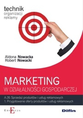 Okładka: Aldona Nowacka - Marketing w działalności gospodarczej