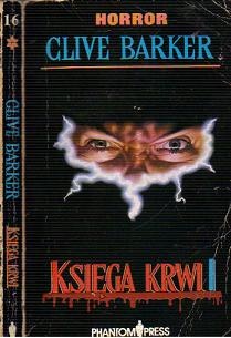 Okładka: Clive Barker - Księga krwi 1
