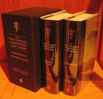 Okładka: Wayne G. Hammond - J.R.R. Tolkien Companion and Guide (Two Volume Box Set)