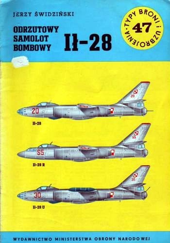 Okładka: Jerzy Świdziński - Odrzutowy samolot bombowy Ił-28