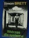 Okładka: Simon Brett - Wstrząs dla systemu