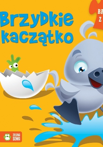 Okładka:  praca zbiorowa - Brzydkie kaczątko. Bajeczkowo z puzzlami