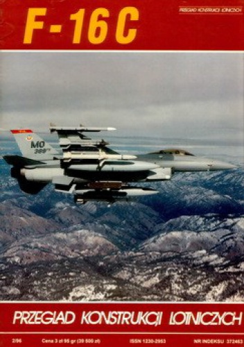 Okładka:  E.F. Rybak - F-16 C