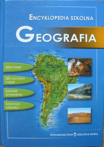 Okładka: Antoni Jackowski - Encyklopedia szkolna. Geografia
