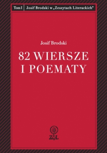 Okładka: Josif Brodski - 82 wiersze i poematy