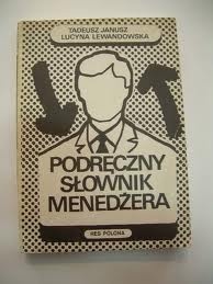 Okładka: Lucyna Lewandowska - Podręczny słownik menedżera
