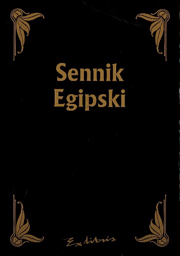 Okładka:  autor nieznany - Sennik Egipski