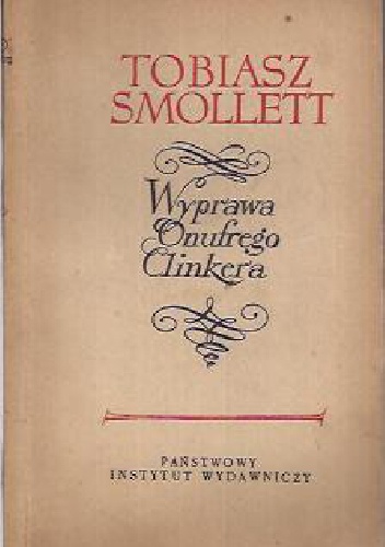 Okładka: Tobias Smollett - Wyprawa Onufrego Clinkera