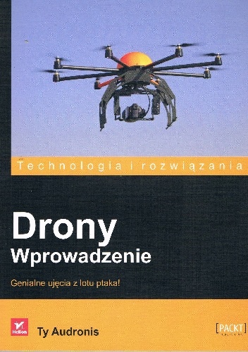 Okładka: Ty Audronis - Drony. Wprowadzenie.