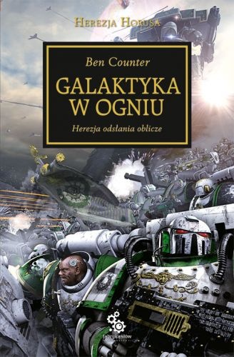 Okładka: Ben Counter - Galaktyka w ogniu