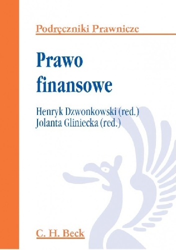 Okładka: Jolanta Gliniecka - Prawo finansowe
