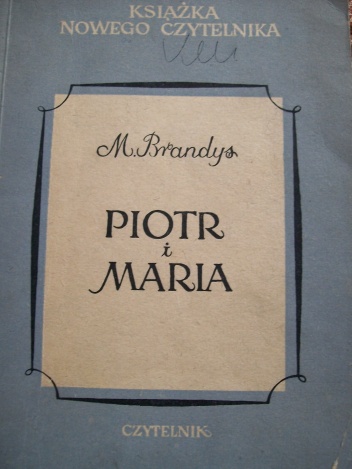 Okładka: Marian Brandys - Piotr i Maria