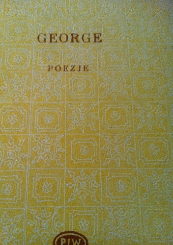 Okładka: Stefan George - Poezje
