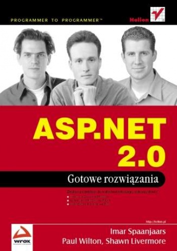 Okładka: Imar Spaanjaars - ASP.NET 2.0. Gotowe rozwiązania