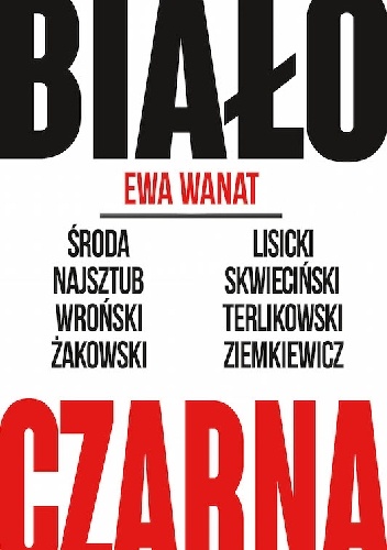 Okładka: Ewa Wanat - Biało-czarna
