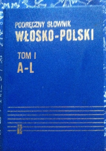 Okładka: Wojciech Meisels - Podręczny słownik włosko-polski