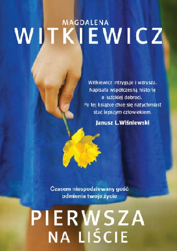 Okładka: Magdalena Witkiewicz - Pierwsza na liście
