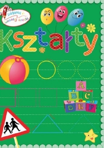 Okładka: Anna Wiśniewska - Kształty. Zadania wesołej kredki