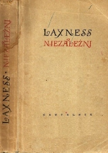 Okładka: Halldór Kiljan Laxness - Niezależni: Saga islandzkiej doliny