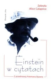 Okładka: Alice Calaprice - Einstein w cytatach