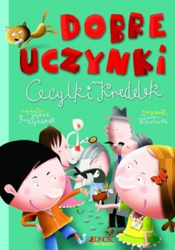 Okładka: Joanna Krzyżanek - Dobre uczynki Cecylki Knedelek