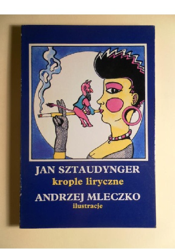 Okładka: Jan Izydor Sztaudynger - Krople liryczne