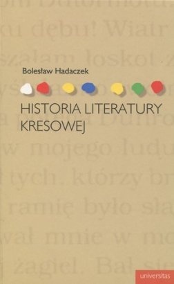 Okładka: Bolesław Hadaczek - Historia literatury kresowej