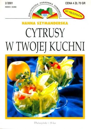Okładka: Hanna Szymanderska - Cytrusy w twojej kuchni