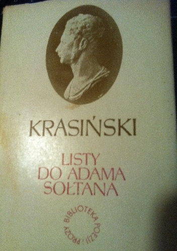 Okładka: Zygmunt Krasiński - Listy do Adama Sołtana