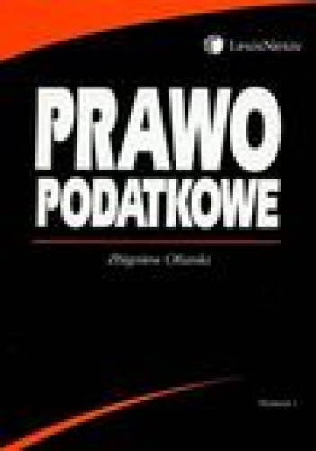 Okładka: Zbigniew Ofiarski - Prawo podatkowe