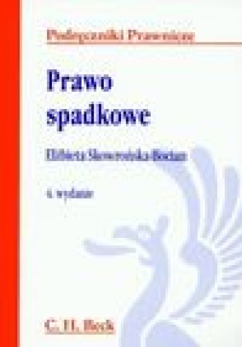 Okładka: Elżbieta Skowrońska-Bocian - Prawo spadkowe