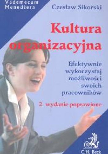 Okładka: Czesław Sikorski - Kultura organizacyjna