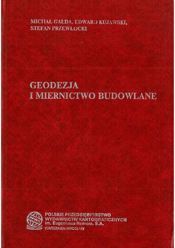 Okładka: Stefan Przewłocki - Geodezja i miernictwo budowlane