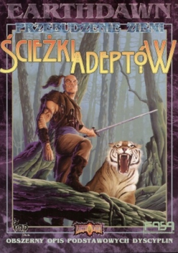 Okładka: Robin D. Laws - Earthdawn. ścieżki adeptów