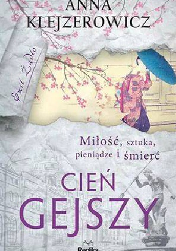 Okładka: Anna Klejzerowicz - Cień gejszy