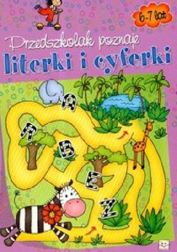 Okładka: Agnieszka Bator - Przedszkolak poznaje literki i cyferki