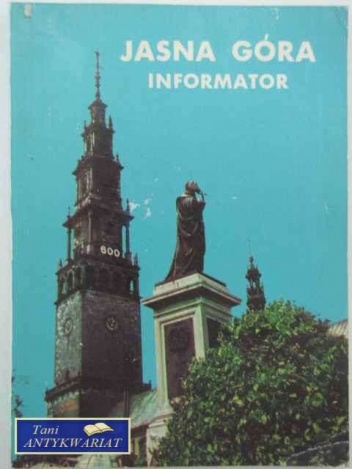 Okładka: Jerzy Tomziński - Jasna Góra - informator