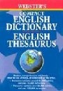 Okładka:  praca zbiorowa - Webster's Compact Dictionary and English Thesaurus