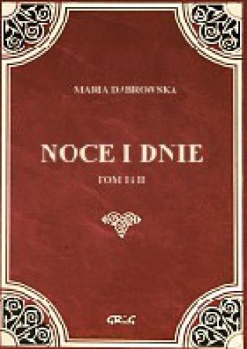 Okładka: Maria Dąbrowska - Noce i dnie. Tom 1 i 2