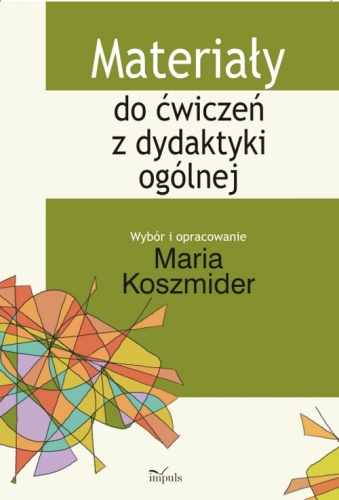 Okładka: Maria Koszmider - Materiały do ćwiczeń z dydaktyki ogólnej