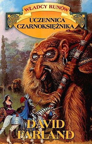 Okładka: David Farland - Uczennica czarnoksiężnika