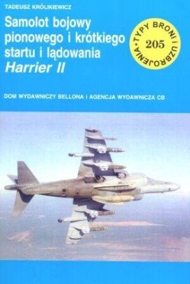 Okładka: Tadeusz Królikiewicz - Samolot bojowy pionowego i krótkiego startu i lądowania Harrier II'