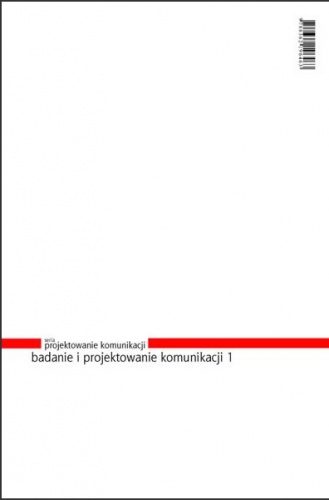 Okładka: Michael Fleischer - Badanie i projektowanie komunikacji 1