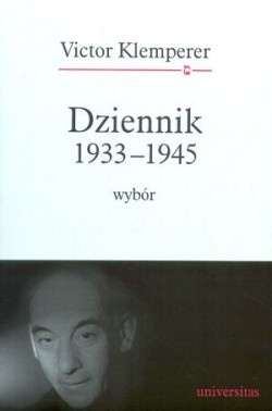 Okładka: Victor Klemperer - Dziennik 1933-1945