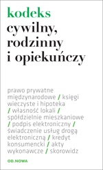 Okładka:  Ustawodawca - Kodeks cywilny, rodzinny i opiekuńczy
