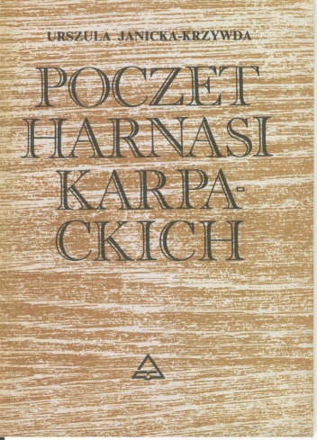 Okładka: Urszula Janicka-Krzywda - Poczet harnasi karpackich