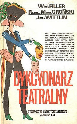 Okładka: Ryszard Marek Groński - Dykcyonarz teatralny