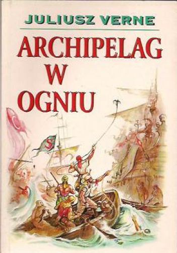 Okładka: Juliusz Verne - Archipelag w ogniu