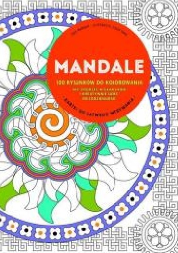 Okładka: Eric Marson - Mandale. 100 rysunków do kolorowania