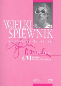 Okładka: Jan Borkowski - Wielki śpiewnik Agnieszki Osieckiej T.6